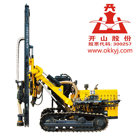 開(kāi)山牌潛孔鑽應(yīng)用于曲寨水泥(ní)公司