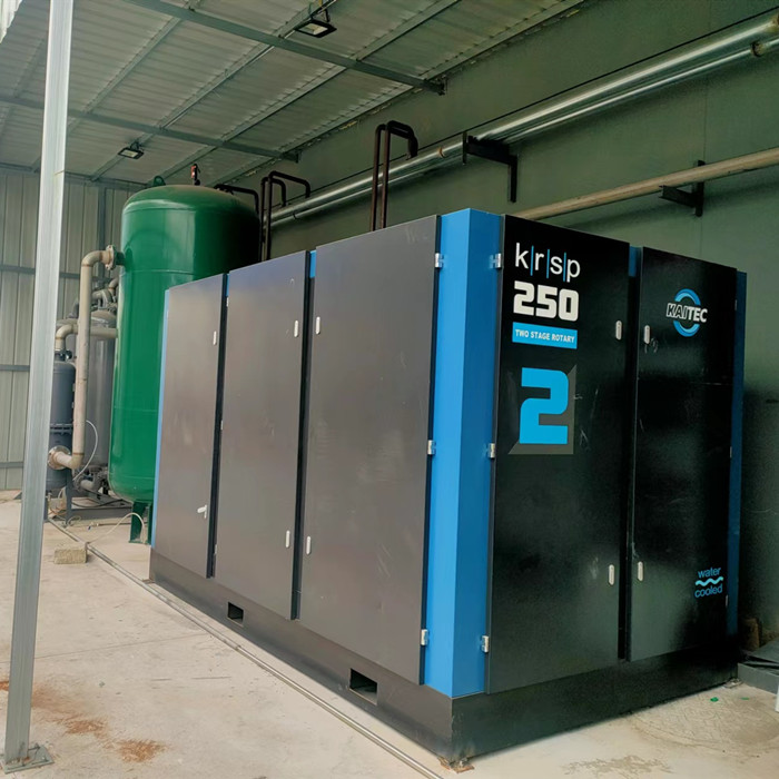 開山空壓機KRSP2-250W/V助(zhu)力新能源行業節(jie)能減排